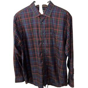 Leo Chevalier Dress Shirt Men's Sz XL/TG Long Sleeves Button Up Multiple ColorPl
